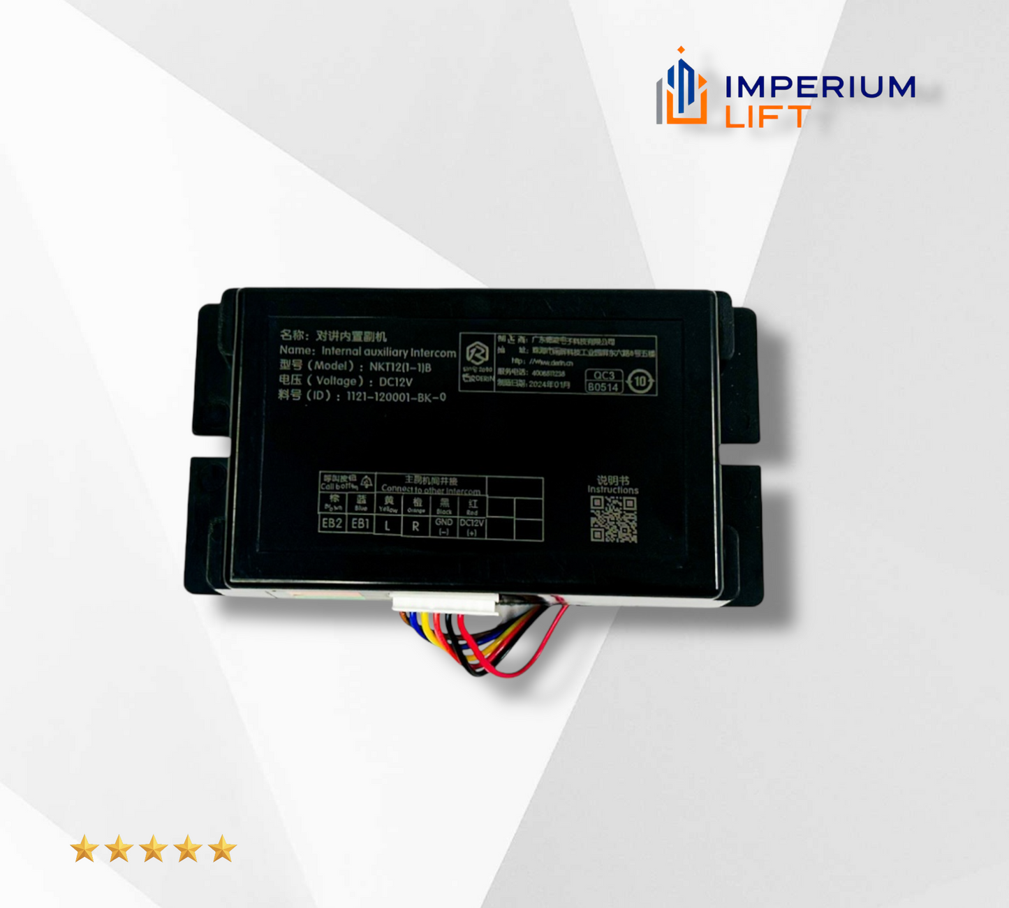 Sistema de intercomunicación para elevador