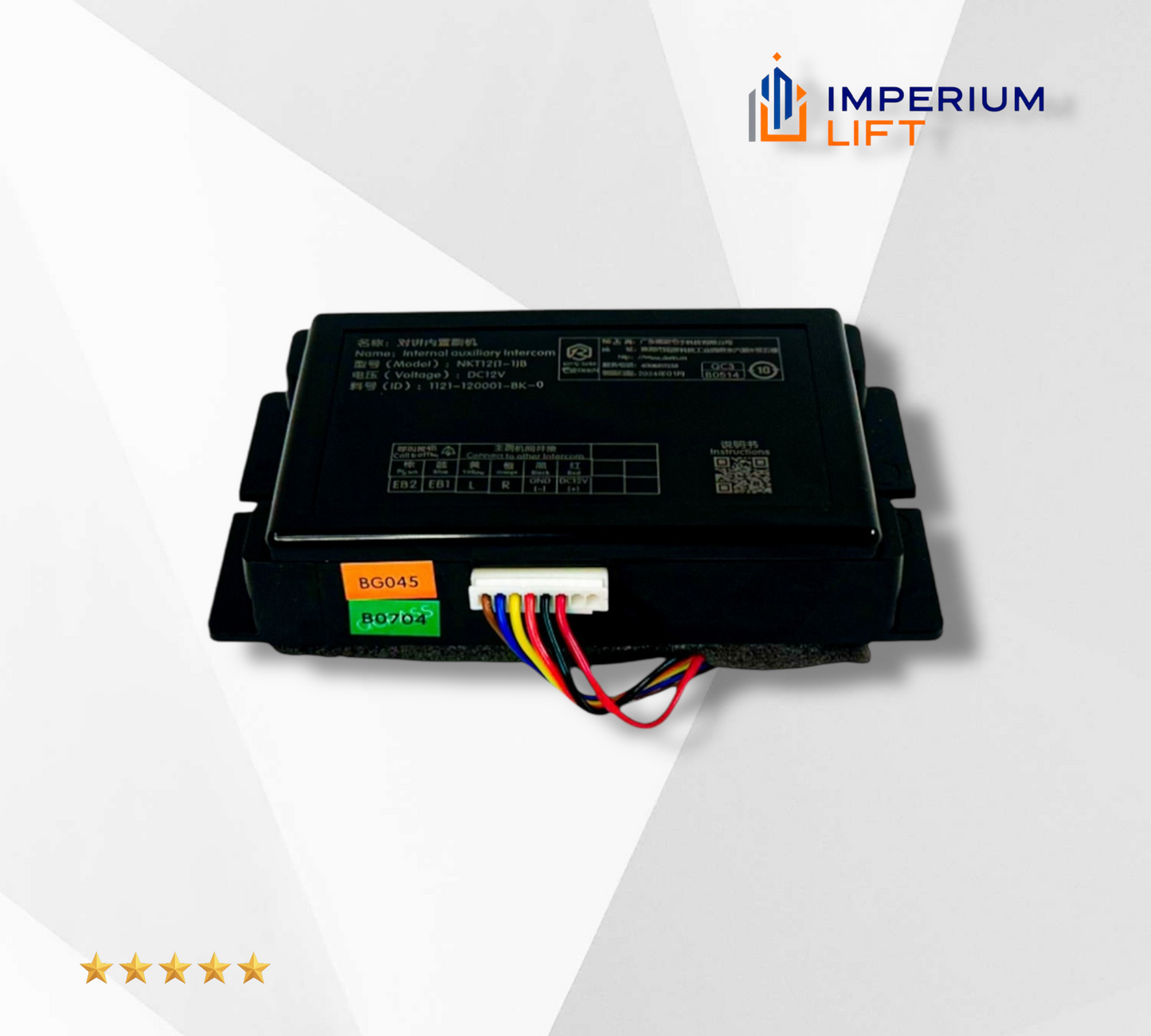 Sistema de intercomunicación para elevador